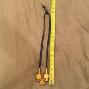 Anthropologie long bauble necklace